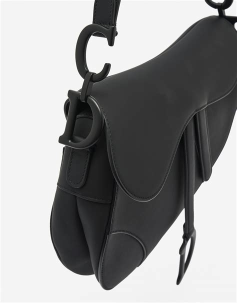 black dior saddle bag men|vintage black dior saddle bag.